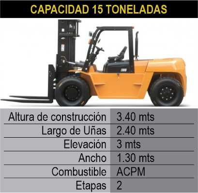 9 montacargas itagui